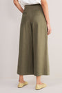 Aubrey Pleated Culotte - Olive