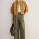 Aubrey Pleated Culotte - Olive