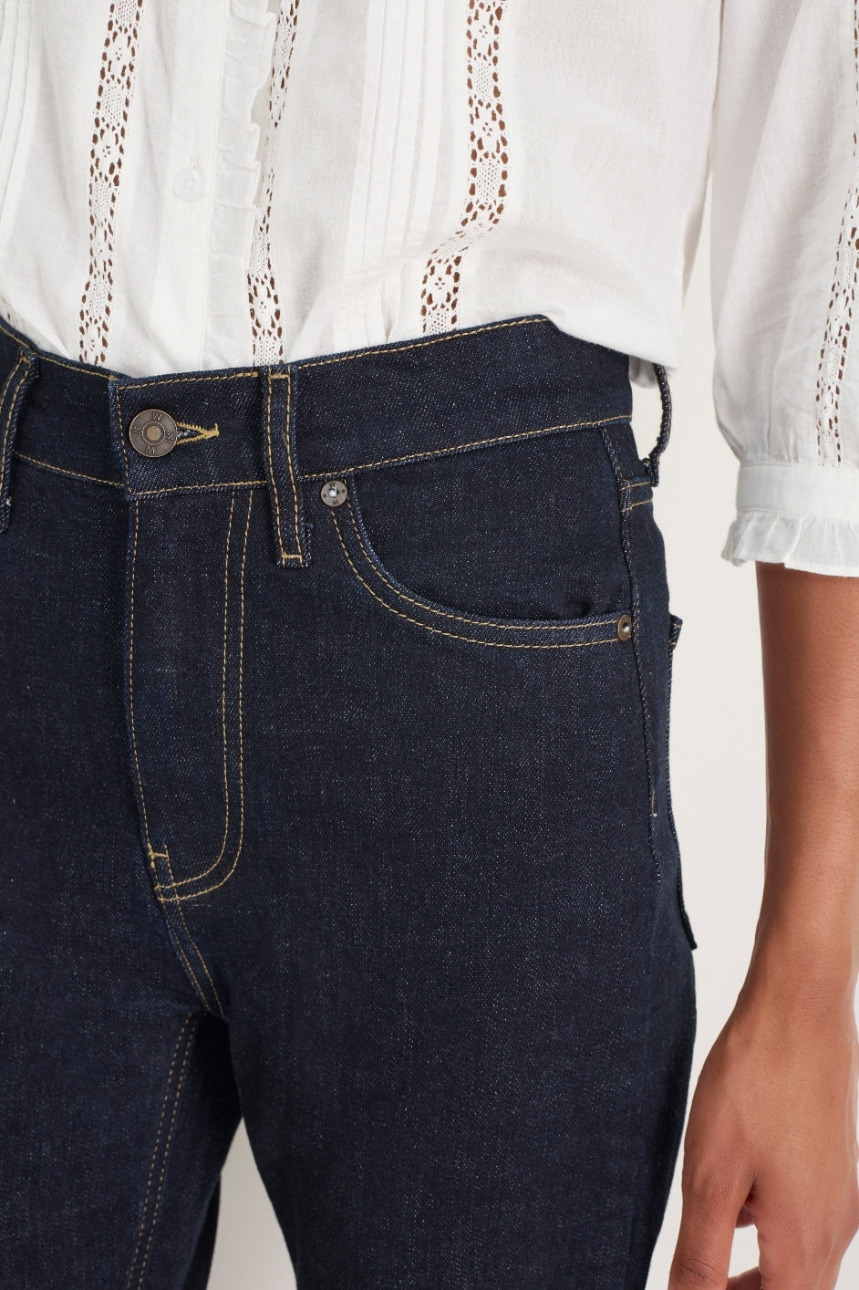 Audrey Slim Jean - Rinse Wash