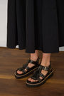 Audrey Taffeta Dress - Black