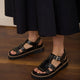 Annie Chunky Sandal - Black Stud