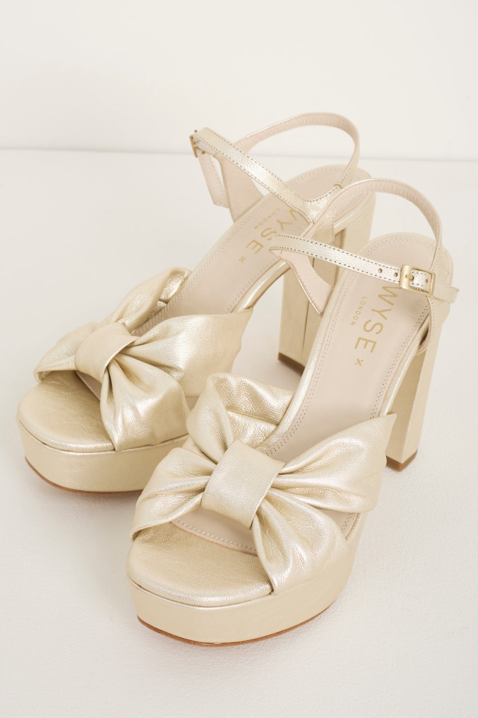 Bea High Heel Sandal - Gold