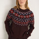 Beau Fairisle Jumper - Cocoa Fairisle