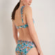 Cassis Bikini Top - Retro Floral