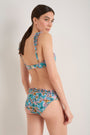 Cassis Bikini Top - Retro Floral