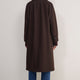 Bridget Wool Coat - Chocolate