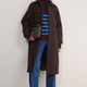 Bridget Wool Coat - Chocolate