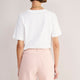 Brielle Long Soft Scallop Short - Dusky Pink