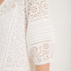 Tilly Broderie Dress - White