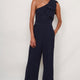Brydie Bow Jumpsuit - Midnight
