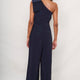Brydie Bow Jumpsuit - Midnight