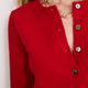 Caley Cardigan - Red