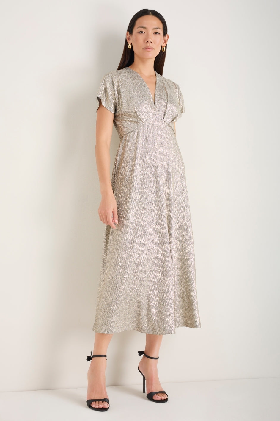 Caley Dress - Champagne