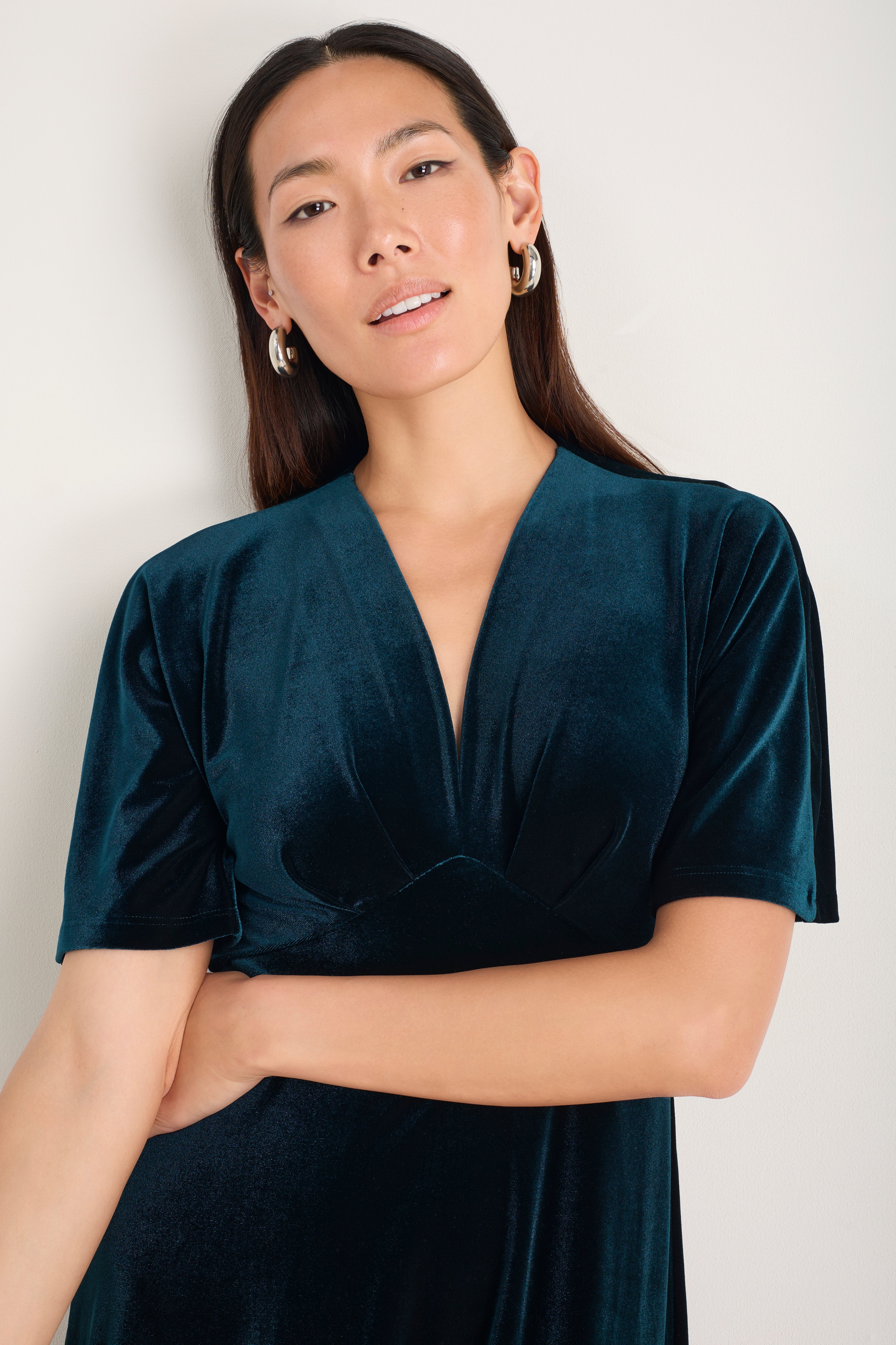 Caley Dress - Teal