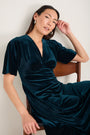 Caley Dress - Teal
