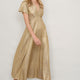 Caley Dress - Gold