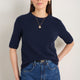 Caley Knitted Top - Midnight