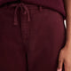 Camille Tie Horseshoe Trouser - Aubergine