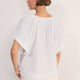 Carlotta Blouse - White