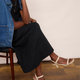 Lola Strappy Heel - Ecru