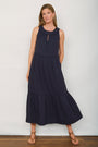 Casey Halterneck Dress - Midnight