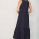 Casey Halterneck Dress - Midnight