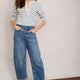 Cassia Barrel Jean - Mid Wash
