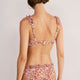 Cassis Bikini Top - Sand Mono Floral