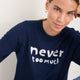 Cath x WYSE Slogan Jumper - Midnight