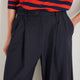Cath x WYSE Audrey Crop Pleat Trouser - Midnight