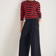 Cath x WYSE Audrey Crop Pleat Trouser - Midnight