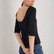 Cath x WYSE Margot Ballet Top - Black