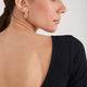 Cath x WYSE Margot Ballet Top - Black