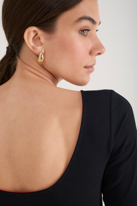 Cath x WYSE Margot Ballet Top - Black