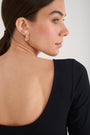 Cath x WYSE Margot Ballet Top - Black