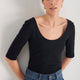 Cath x WYSE Margot Ballet Top - Black