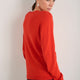 Cath X WYSE Slogan Jumper - Tomato Red