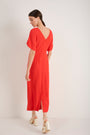 Cath x WYSE Vivienne Dress - Tomato Red