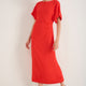 Cath x WYSE Vivienne Dress - Tomato Red