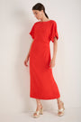 Cath x WYSE Vivienne Dress - Tomato Red