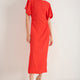 Cath x WYSE Vivienne Dress - Tomato Red