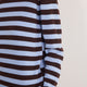 Cath x WYSE Brigitte Jumper - Chocolate/Sky Blue