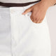 Cath x WYSE Signature Jean - White