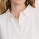 Cath x WYSE Amal Jersey Mix Top - White