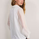 Cath x WYSE Amal Jersey Mix Top - White