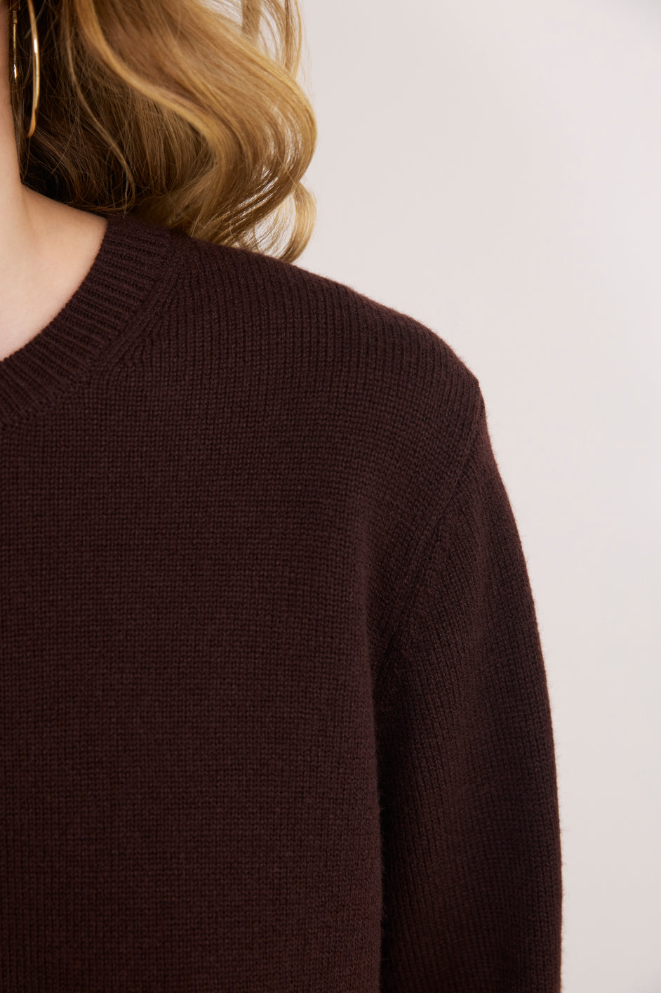 Cath x WYSE Andy Jumper - Chocolate
