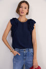 Cath x WYSE Antibes Top - Midnight