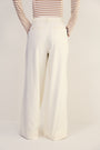 Cath x WYSE Audrey Pleat Front Trouser - Cream