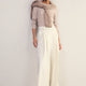 Cath x WYSE Audrey Pleat Front Trouser - Cream