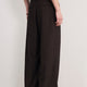 Cath x WYSE Audrey Wool Blend Trouser - Chocolate